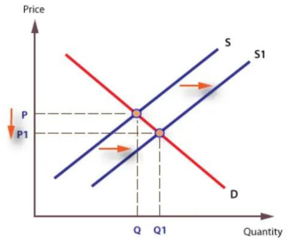 Figure for Answer to Question 3.3.5 - Government intervention question 2 — Edexcel A-Level Economics A2
