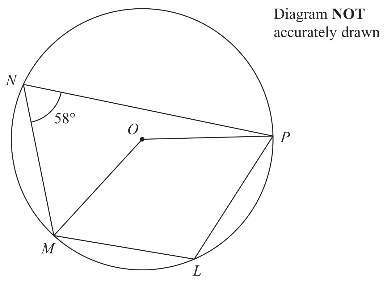 Figure for Question 4.7 Geometrical reasoning question 1 — Edexcel IGCSE Math A Higher