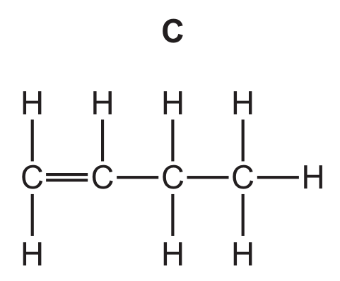Figure for Question 11.4.1—Bonding in alkanes is single covalent question 1 — CAIE IGCSE Chemistry