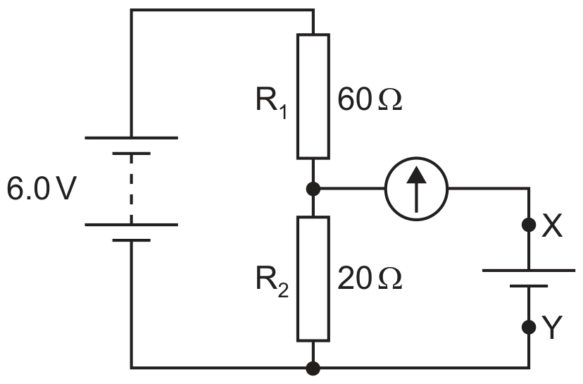 Figure for Question 10.3.3—The use of a galvanometer in null methods question 1 — CAIE A-Level Physics AS