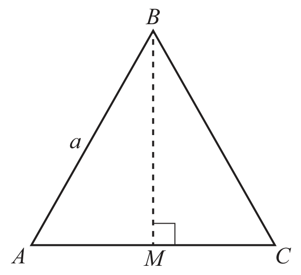 Figure for Question 10.1. Use the six trigonometric functions question 1 — CAIE IGCSE Additional Math